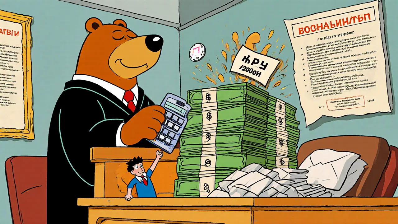 Водитель побеждает спящего медведя-страховщика в суде, получая компенсацию за задержку.