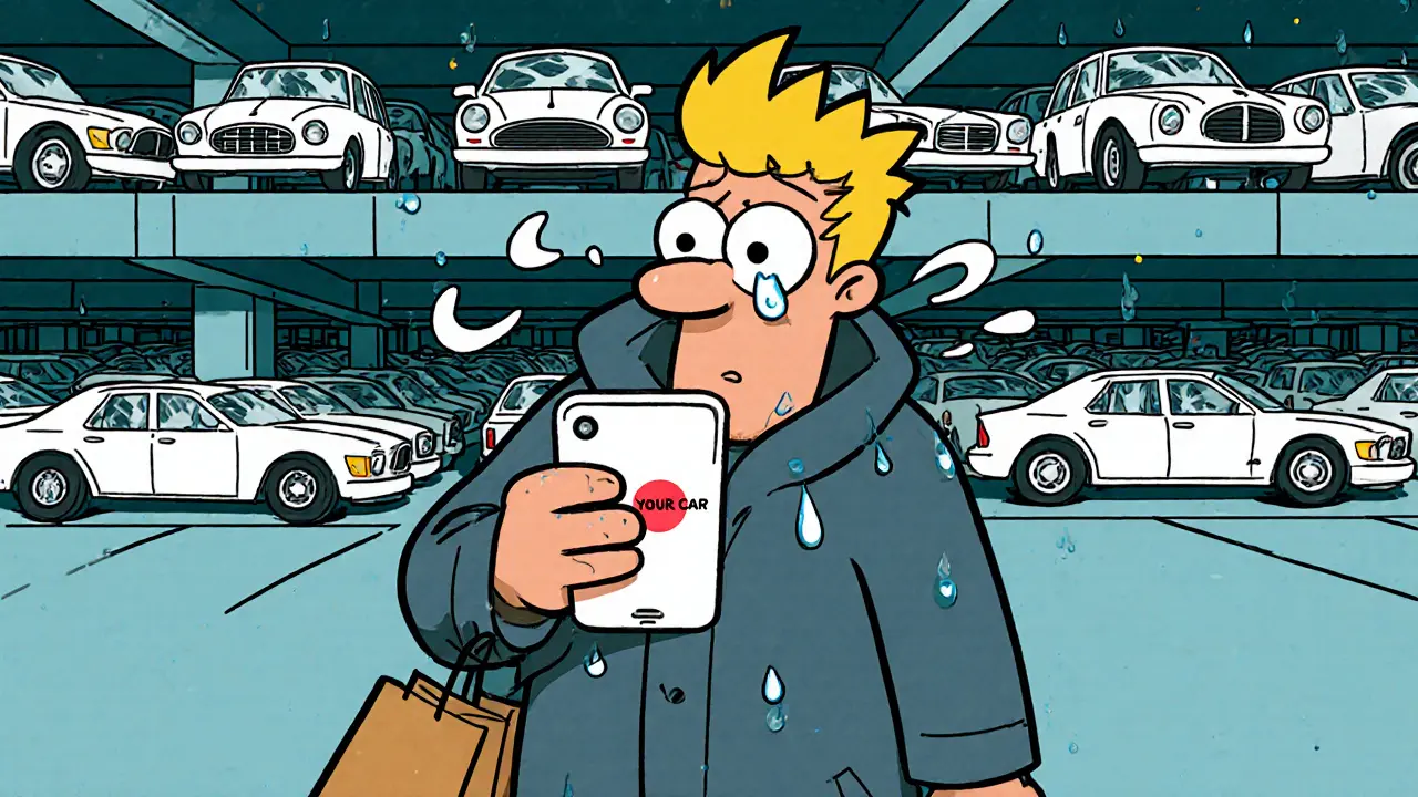 Как найти свою машину на большой парковке: 7 проверенных способов