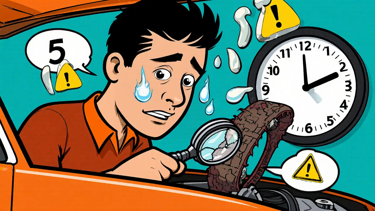 Как понять, что пора менять ремень ГРМ: сроки и признаки износа