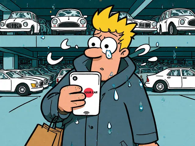 Как найти свою машину на большой парковке: 7 проверенных способов