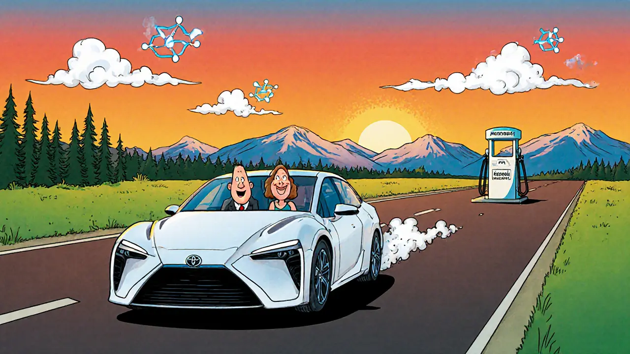 Водородные автомобили: перспективы и инфраструктура в 2025 году