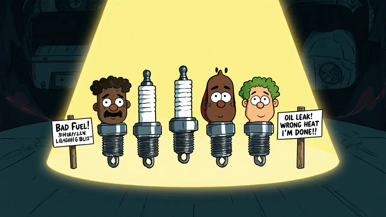 Четыре свечи с лицами в ряд: одна чёрная, одна белая, одна масляная, одна коричневая — как музыкальная группа.