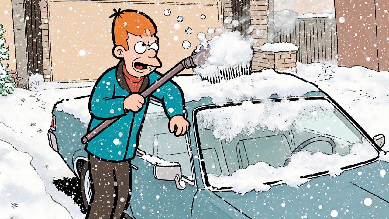 Как безопасно очистить авто от снега и льда без царапин: пошаговая инструкция для зимы