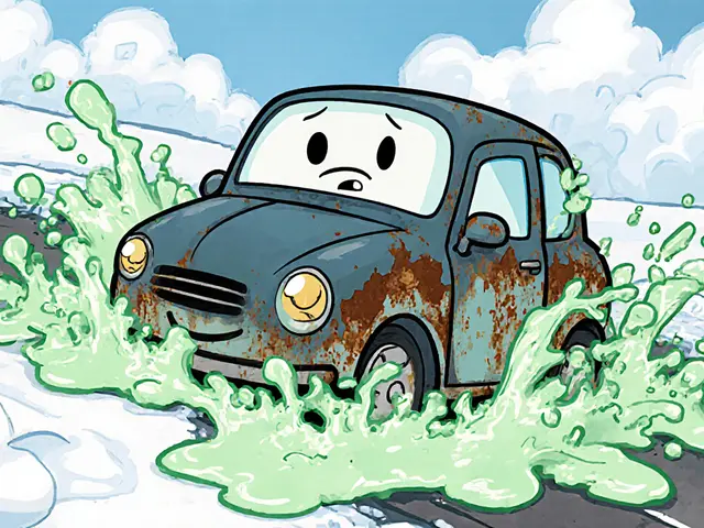 Антигололедные реагенты: как защитить кузов автомобиля от соли зимой