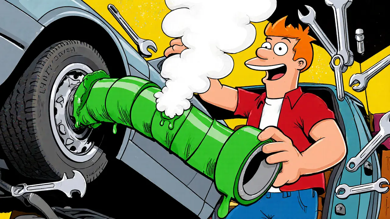 Герметики и клеи: как быстро починить мелкие повреждения на машине и не потратить кучу времени