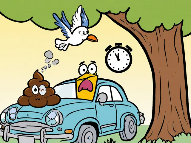 Как защитить кузов автомобиля от птичьего помета и смолы деревьев: проверенные способы