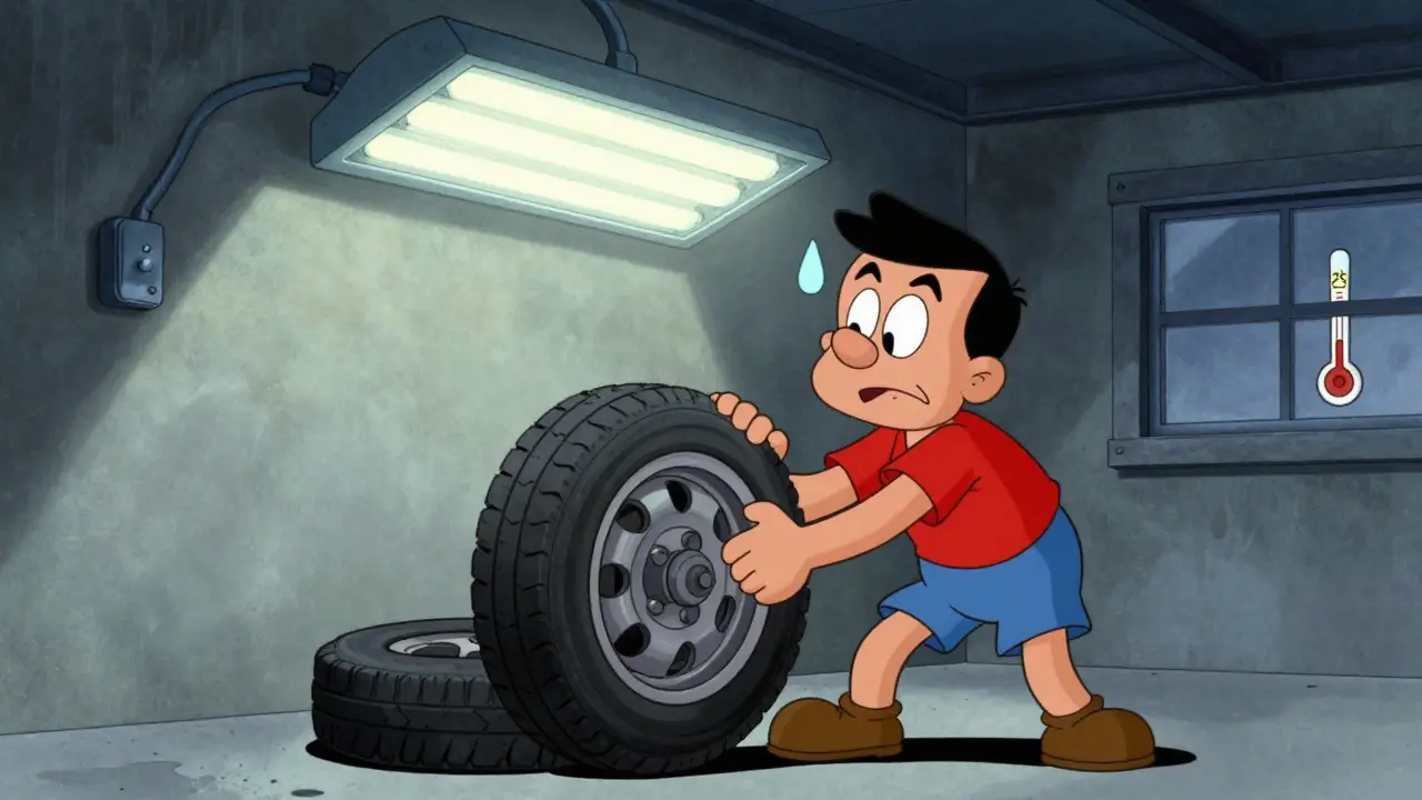 Освещение в гараже: LED против люминесцентных ламп - что выбрать в 2025 году