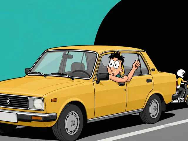 Слепые зоны автомобиля: как контролировать зеркалами и поворотом головы