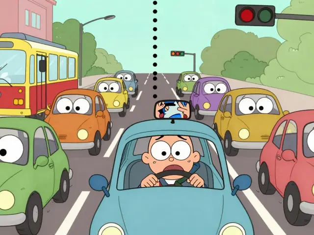 Вождение в городе: как ориентироваться в плотном потоке для новичков