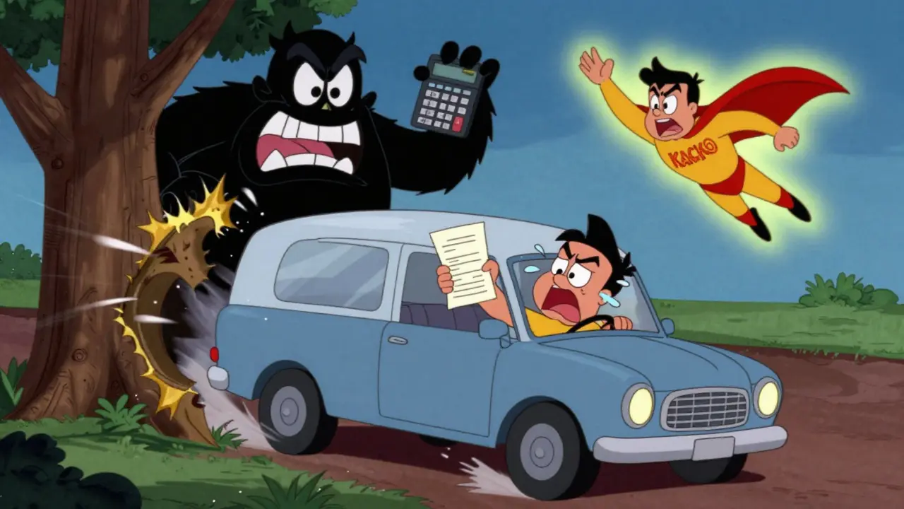 Автомобиль с прицепом после ДТП, страховой регресс в виде монстра, спасает КАСКО.