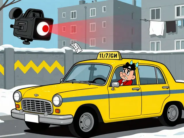 Парковка для такси в городе: выделенные зоны и штрафы в 2025 году