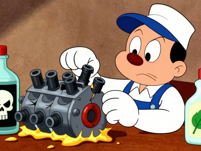 Безопасные очистители двигателя: виды, сравнение и правила применения