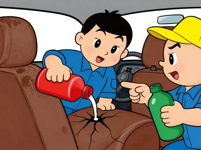 Как очистить салон автомобиля от пятен: ткань и кожа - инструкция 2026 года