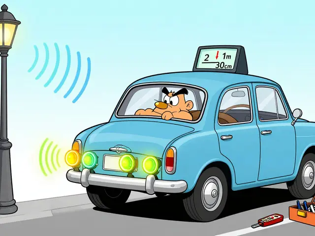 Парктроники своими руками: как выбрать датчики и правильно подключить систему