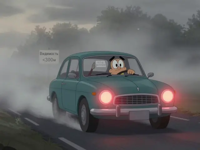 Видимость на дороге: как правильно использовать фары и противотуманные фары