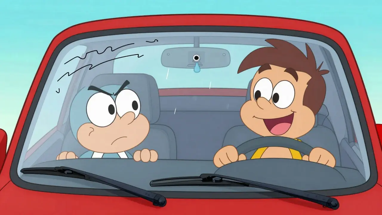 Сравнение искаженного дешевого стекла и идеально прозрачного качественного аналога.