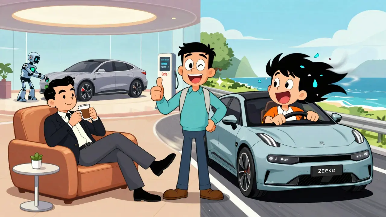 Сравнение стилей: роскошь NIO, драйв Zeekr и надежность BYD